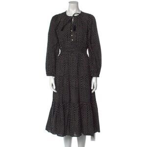 Cleobella Black Midi Dress India Sz. M